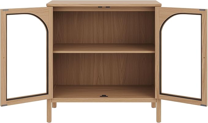 Nathan James Mason Modern Farmhouse Storage Cabinet, Free Standing Accent - Image 6