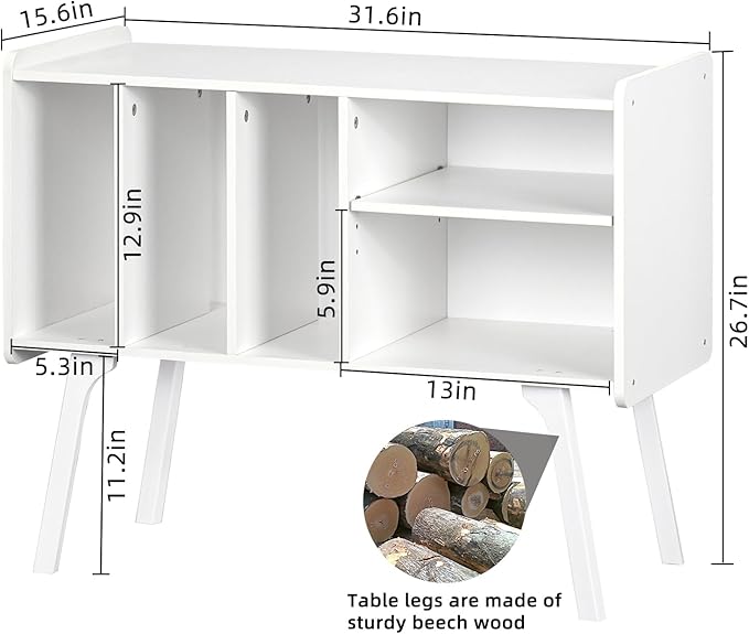 Lerliuo Record Player Stand - Image 3