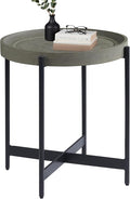 Alaterre Furniture Brookline 20-Inch Round Wood End Table by AlaterreFurniture