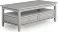 SIMPLIHOME Warm Shaker Coffee Table by SimpliHome