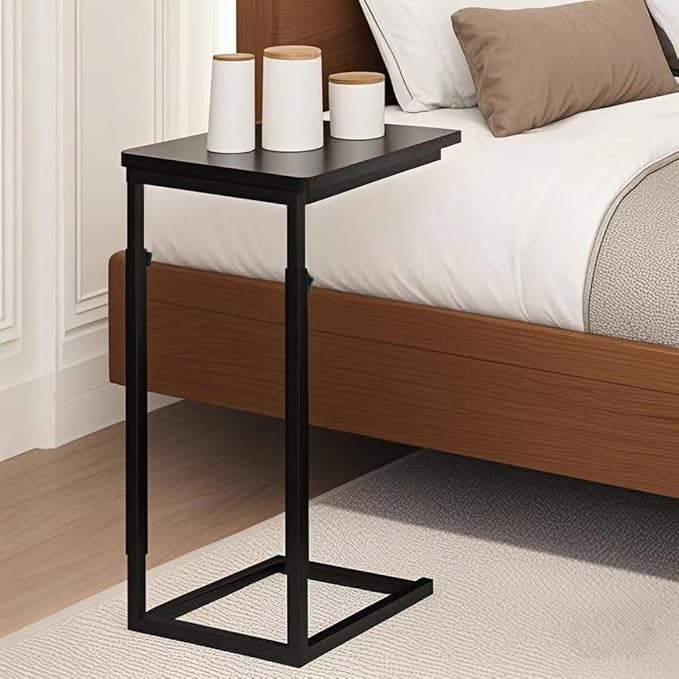 Premium Adjustable C Shaped End Table, Mini Side Tables - Image 7