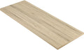 Kaboon Universal Tabletop 60"x18", Solid One-Piece Melamine Table Top, Double by Kaboon