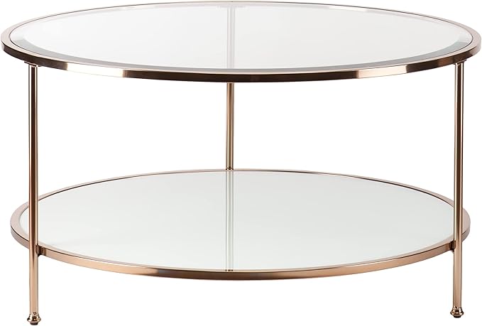 SEI Furniture Risa Cocktail Table, 34 in x 34 in x 18 in by SEIFurniture