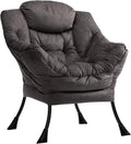HollyHOME Modern Fabric Large Lazy Chair, Accent Oversized Comfy Reading Chair by HollyHOME