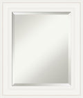 Amanti Art White Bathroom Mirror by AmantiArt