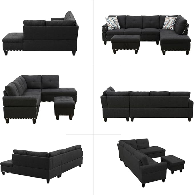 L Shaped Modular Sectional Sofa - Image 6