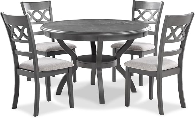 New Classic Furniture Cori 5-Piece Round Dining Set - Image 4