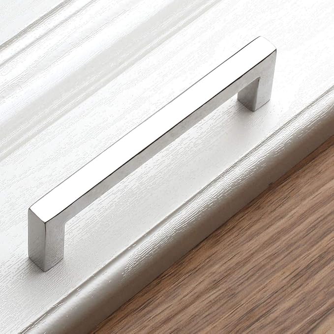 KOOFIZO 30-Pack Solid Square Bar Cabinet Handle - Image 6
