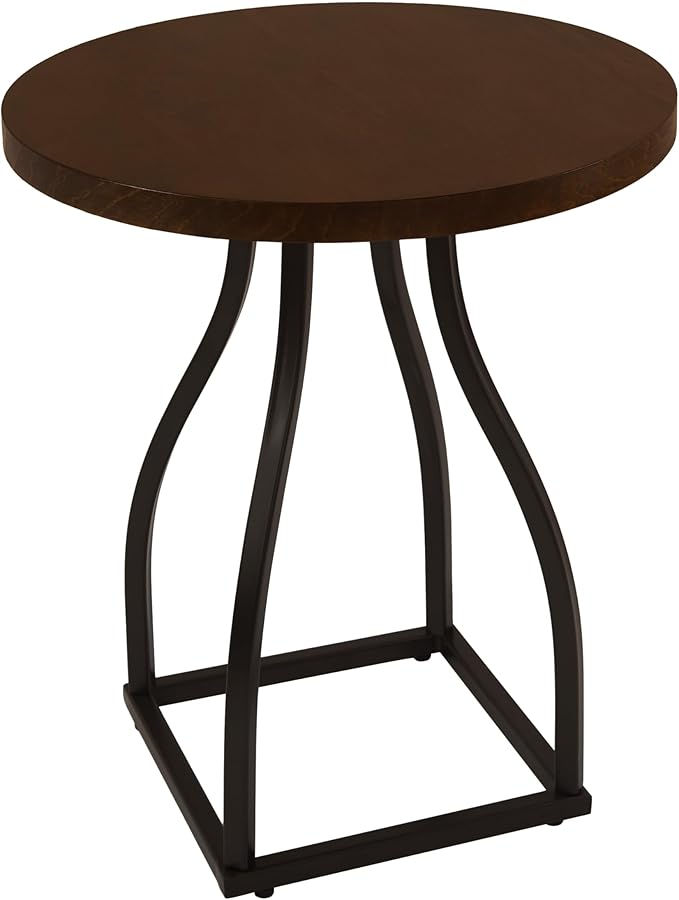 HomePop Lindsay Round Accent Table by HomePop