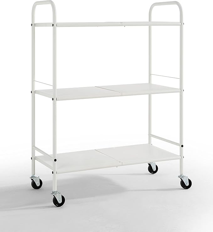 SunnyPoint Metal Rolling Organizer Utility Craft Cart - Image 7