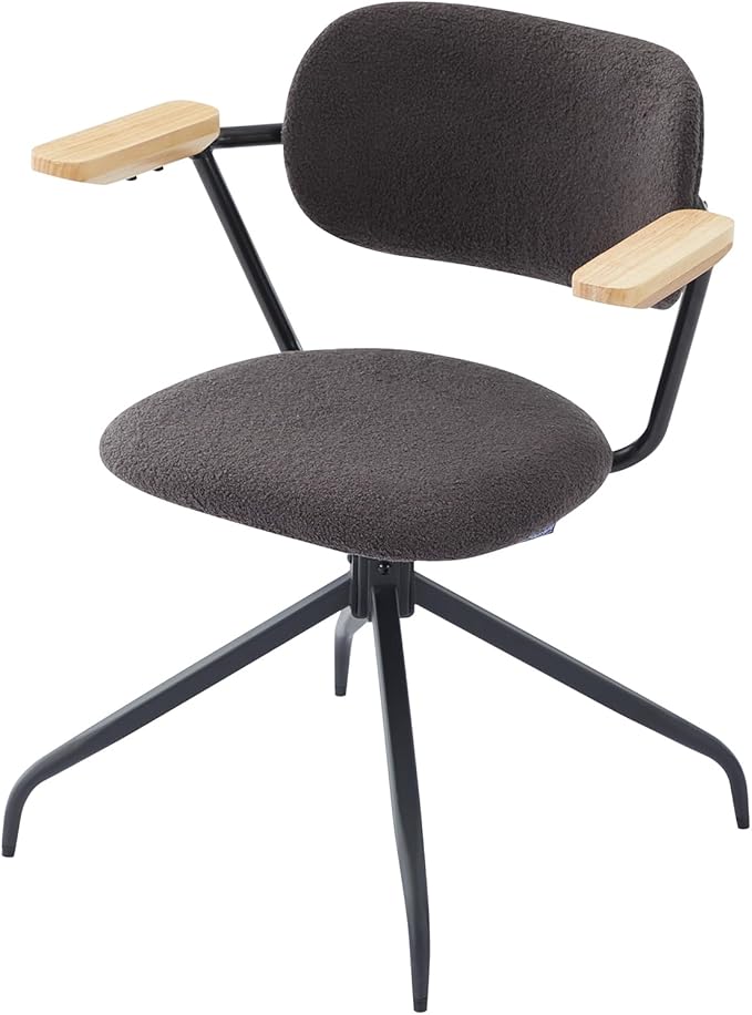 Modern Swivel Dining Chairs Set of 2 - Image 9
