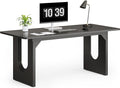 LITTLE TREE 70.8-Inch Home Office Desk, Study Writing Work Desk by LITTLETREE
