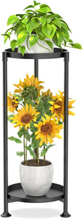 KMOTASUO 2 Tier Plant Stand Indoor by KMOTASUO