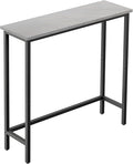 HollyHOME Narrow Hallway Table, 29.5" Small Console Table, Slim Entryway Table by HollyHOME