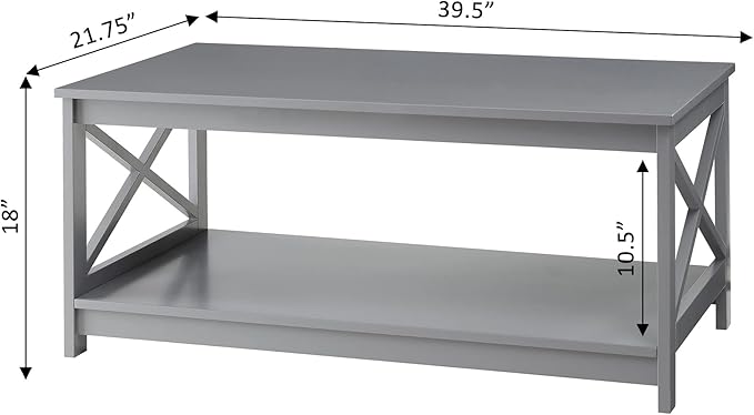 Convenience Concepts Oxford Coffee Table - Image 8
