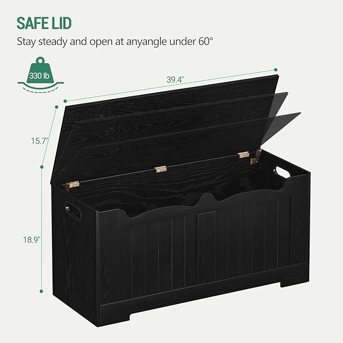43.3" Storage Chest, Extra Large Storage Bench Trunk - Image 2