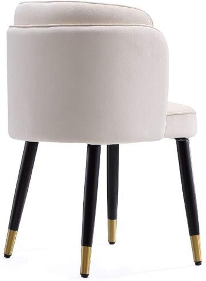 Manhattan Comfort Zephyr Modern Velvet Dining Chair, Solid Wood Frame - Image 7