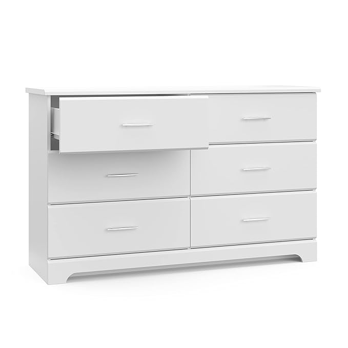 Storkcraft Brookside 6 Drawer Double Dresser – GREENGUARD Gold Certified - Image 9
