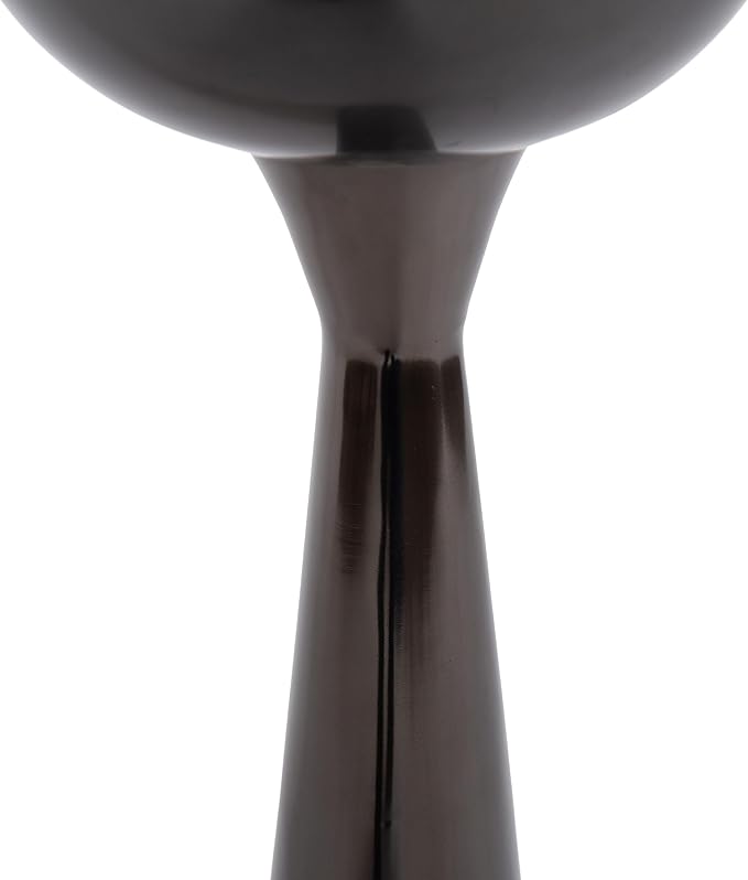 Kate and Laurel Chandon Modern Sophisticated Drink Table; 8 x 8 x 23; Gray - Image 7