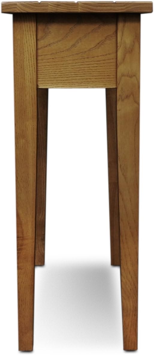 Leick Home, End Table, Solid Wood, 1 Drawer, Easy Assembly, 10 in W x 24 in D x - Image 6