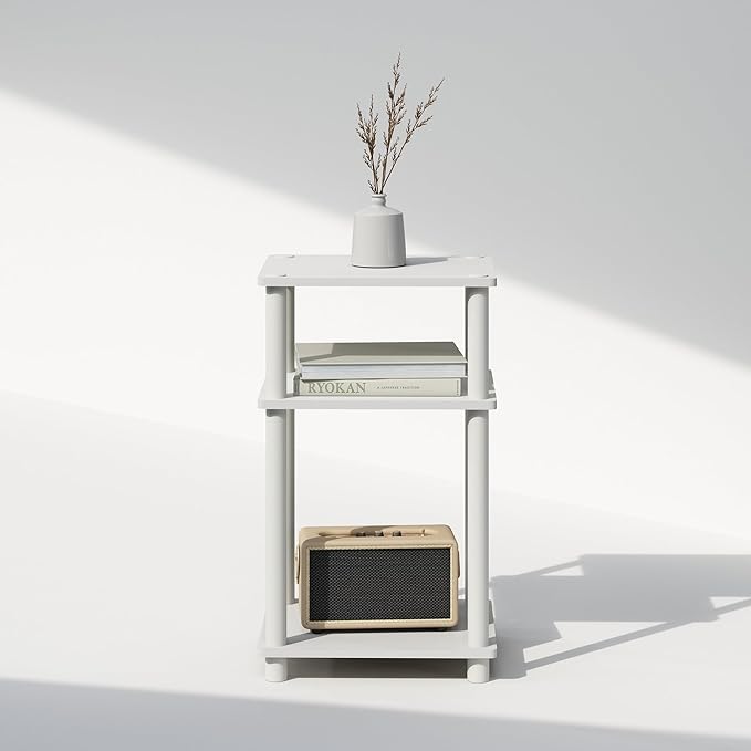 Furinno Just 3-Tier Turn-N-Tube End Table - Image 4