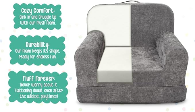 ParkaLounger Children's Sofa 2-in-1 Convertible Chair & Sleeper - Image 6
