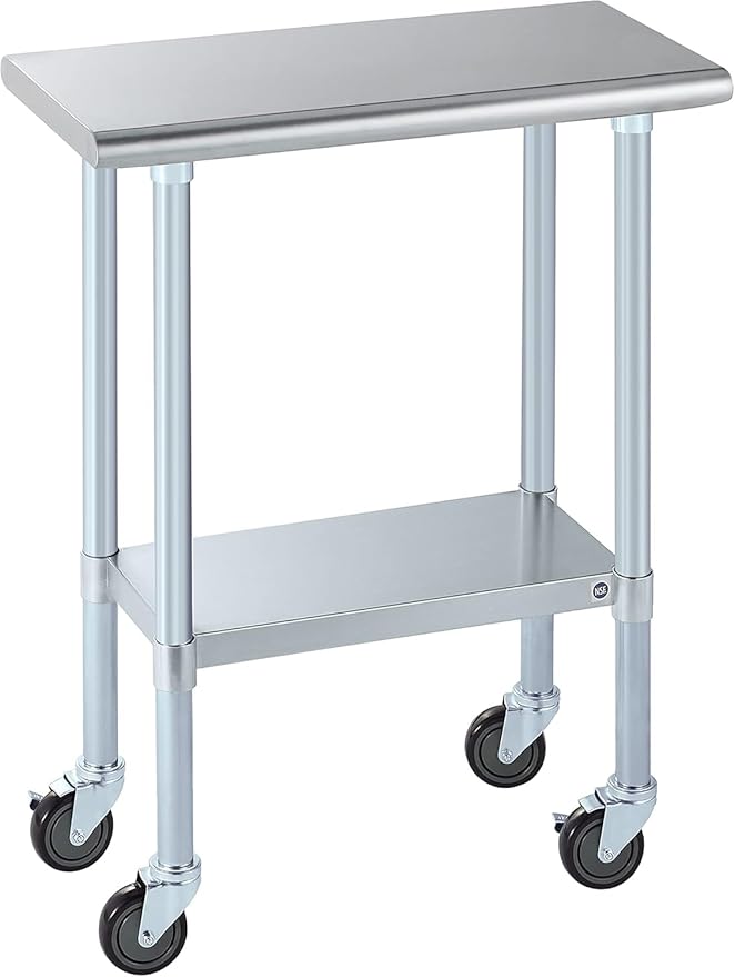 ROCKPOINT Stainless Steel Table by ROCKPOINT