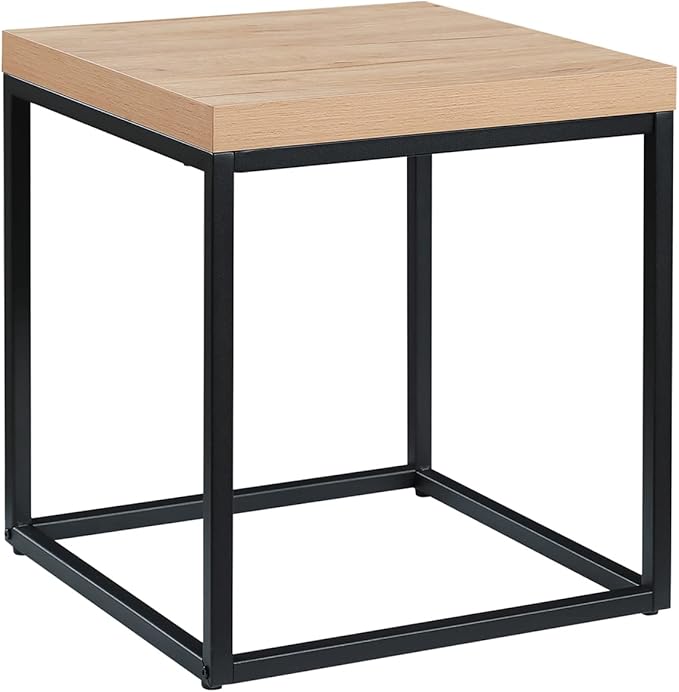 CENSI 18-Inch Natural Oak Accent End Table/Side Table - Image 3