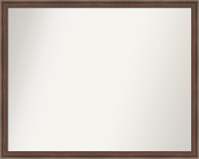 Amanti Art Brown Bathroom Mirror by AmantiArt