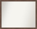 Amanti Art Brown Bathroom Mirror by AmantiArt