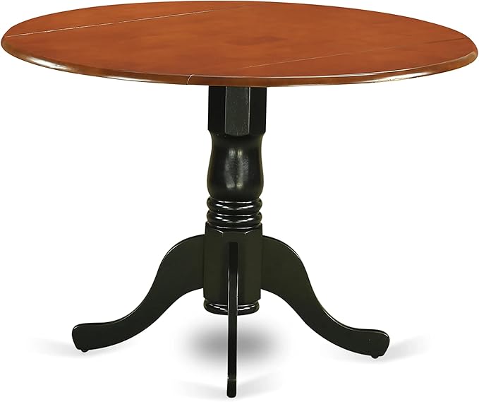 East West Furniture DLPF5-BCH-C 5 Piece Kitchen Table & Chairs Set Includes a - Image 4