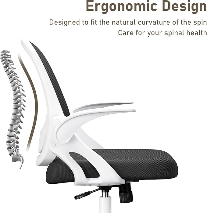 Home Office Chair Work Desk Chair Comfort Ergonomic Swivel Computer Chair - Image 7