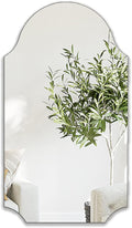 Wall Mounted Mirror for Bathroom Mirror 20 x 36 '' Vanity Frameless Mirror by WOODWORTH