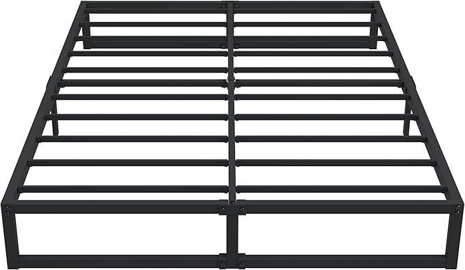 12 Inch California King Bed Frames No Box Spring Needed Heavy Duty Metal Cal - Image 7