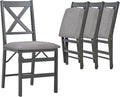 COLAMY Folding Dining Chairs Set of 4, Foldable Chairs by COLAMYINC