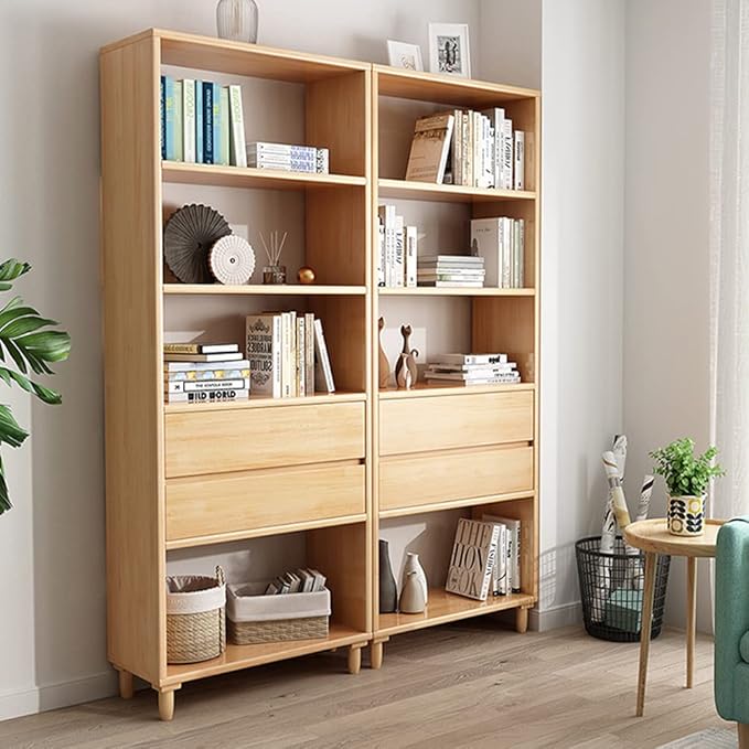 IOTXY Oak Mid-Century Bookcase - Image 7