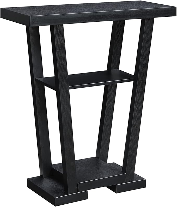 Convenience Concepts Newport V Console Modern Sofa Storage Shelves, Narrow by ConvenienceConcepts