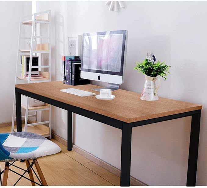 BIBOC 24X55 inches Computer Desk/Dining Table, Office Desk, Composite Wood - Image 2