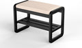Solid Wood Shoe Rack, 2 Tier Shoe Storage Bench by Unknown
