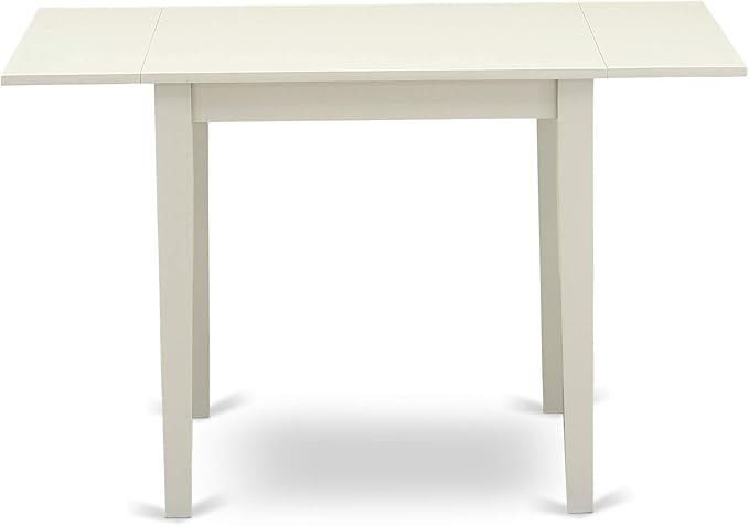 East West Furniture 1NDEN5-LWH-06 5 Piece Dining Table Set - Image 6