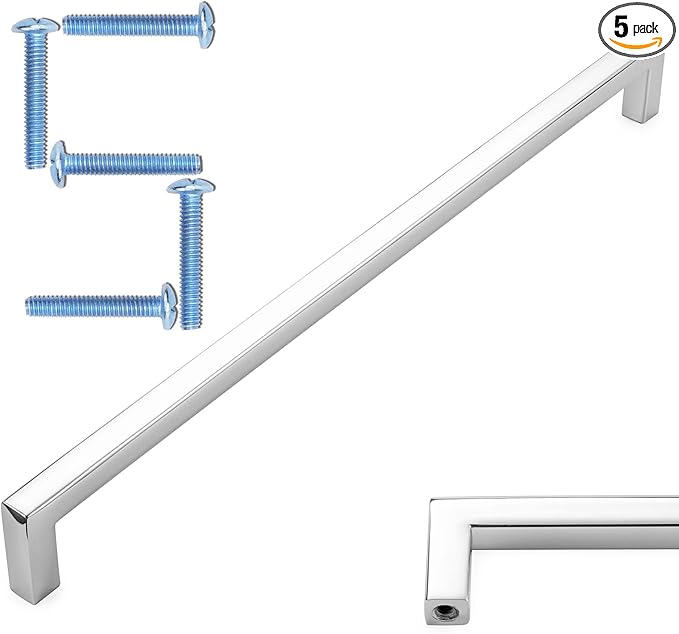 KOOFIZO Solid Square Bar Cabinet Handle by Koofizo