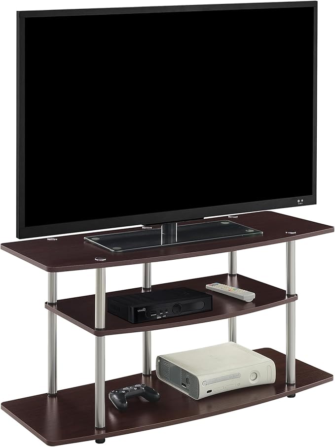 Convenience Concepts Designs2Go No Tools 3-Tier Wide TV Stand 42" - Image 4