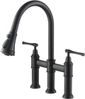 KRAUS Allyn Transitional Bridge Kitchen Faucet by KRAUS