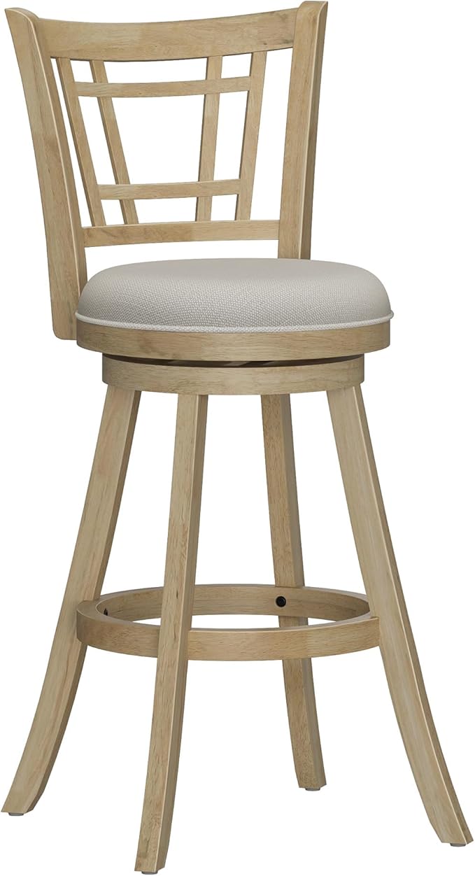 Hillsdale Fairfox 30.5" Wood Swivel Bar Height Stool by HillsdaleFurniture