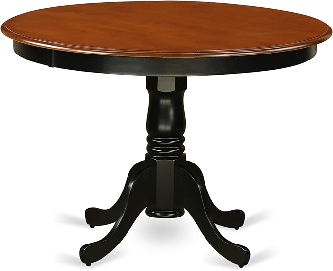 East West Furniture HLQU5-BCH-W 5 Piece Dining Room Furniture Set Includes a - Image 3