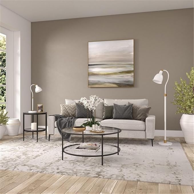 Henn&Hart 20" Wide Round Side Table - Image 4