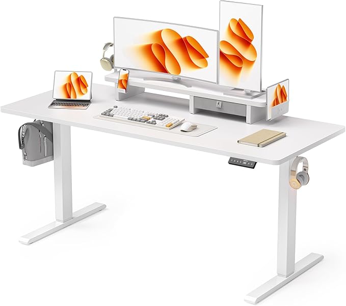 63x24 Inches Electric Standing Desk by WALKINGDESK