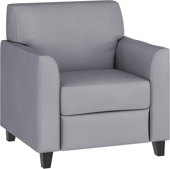 Flash Furniture HERCULES Diplomat Series Gray LeatherSoft Chair by FlashFurniture