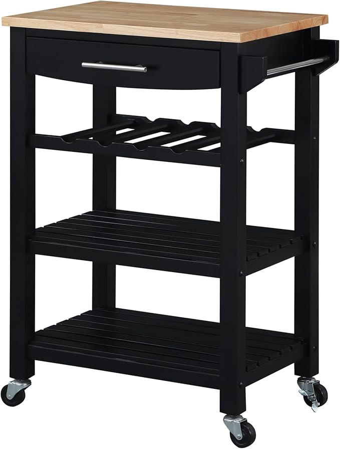 Convenience Concepts Ellaine 4 Tier Kitchen Cart by ConvenienceConcepts