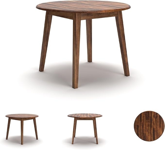 Signature Design by Ashley Berringer Dining Room Round Drop Leaf Table - Image 7